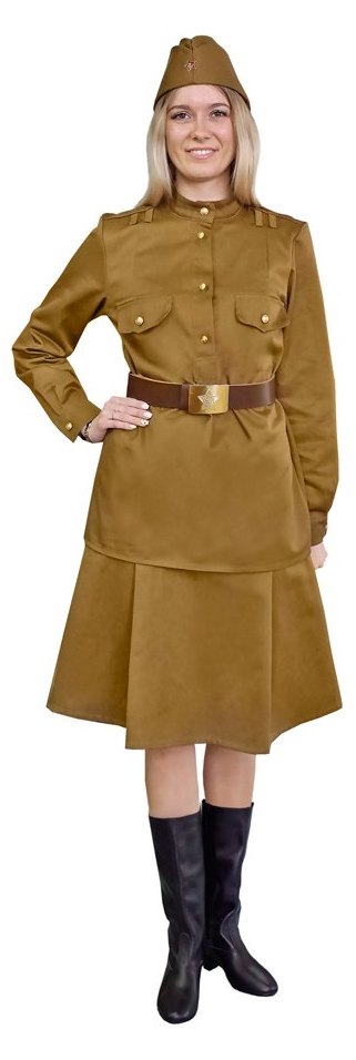 Костюм военный женский